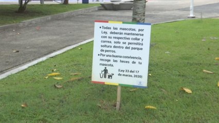 Denuncian que el parque Andrés Bello es usado como sanitario de mascotas