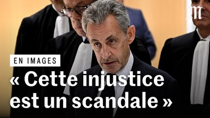 Nicolas Sarkozy s'exprime après sa condamnation à cinq ans de prison