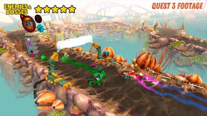 Blaze Rush Star Track REVIEW on Quest 3