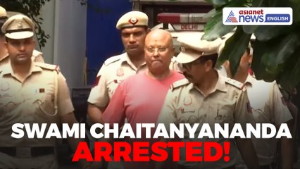 Swami Chaitanyananda Finally Arrested in Agra!