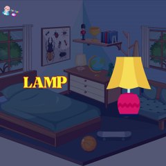 🏠 Learning the Bedroom! 🌈 English Vocabulary for Kids, Toddlers & Preschool |Education Videos | Preschool Learning |
