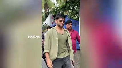 Ram Pothineni Visuslas At Jayammu Nischayammu Raa Show For Andhra King Taluka Movie Promotions