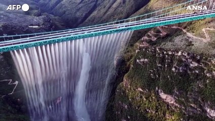 Inaugurato in Cina il ponte piu' alto del mondo