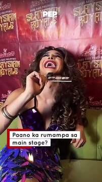 Viñas Deluxe GUMAPANG sa main stage? | PEP Exclusives #shorts