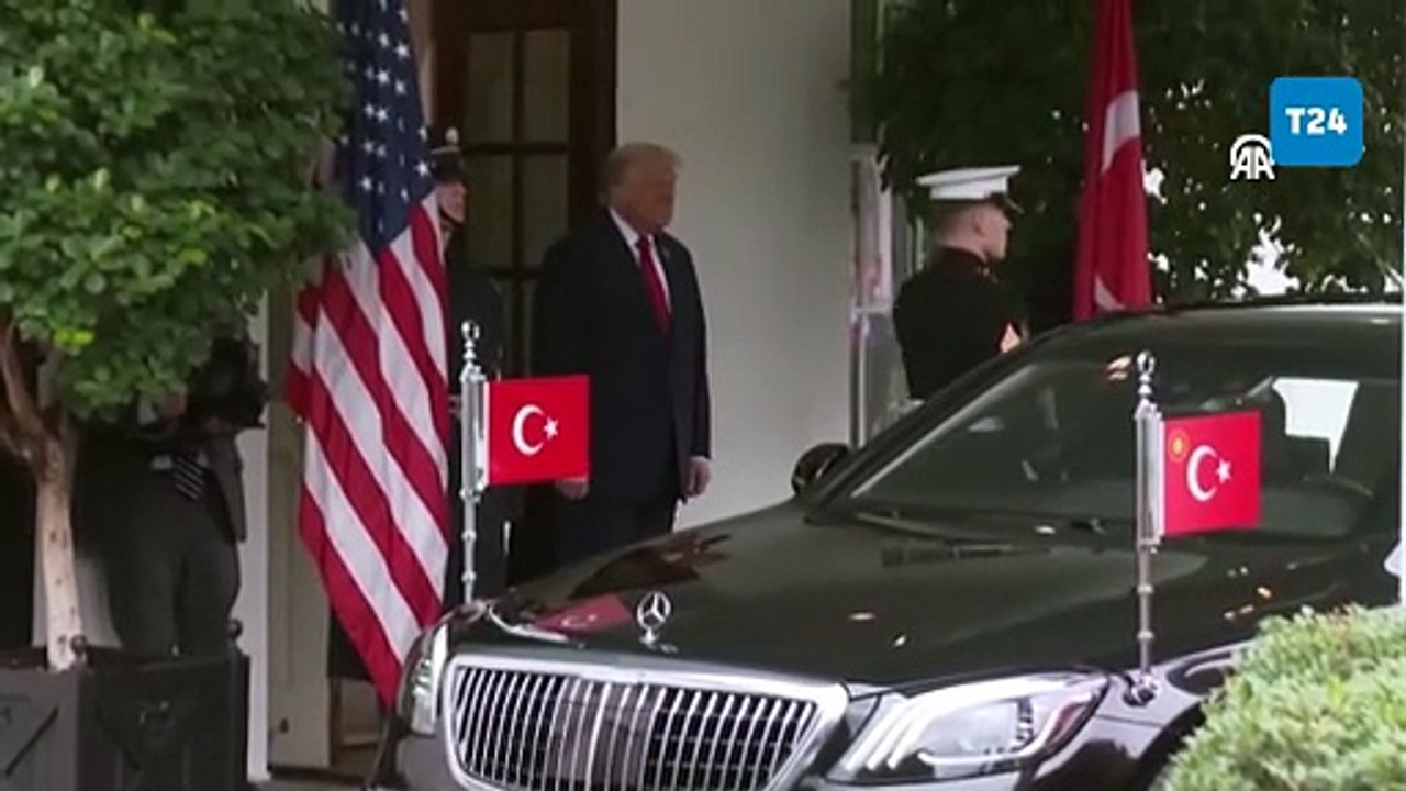 6 yıl sonra ilk | Trump, Erdoğan'ı Beyaz Saray'da resmî törenle karşıladı