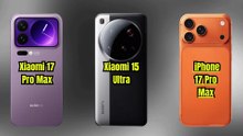 Xiaomi 17 Pro Max vs Xiaomi 15 Ultra vs iPhone 17 Pro Max