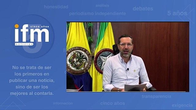 Alcalde de Bucaramanga, Jaime Andrés Beltrán, aseguró que seguirá cumpliendo su agenda con normalidad hasta que se dé la notificación del Consejo de Estado