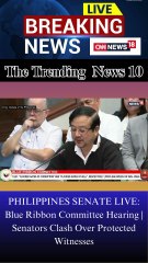 PHILIPPINES SENATE LIVE: Blue Ribbon Committee Hearing | Senators Clash Over Protected Witnesses