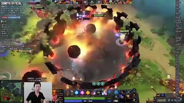 Sumiya Invoker Refresher Instant Kill Combo vs 2x Right Click Boss | Sumiya Stream Moments 5140