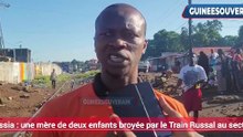 Adama Djouldé BARRY tuée par le train Russal à Simanbossia