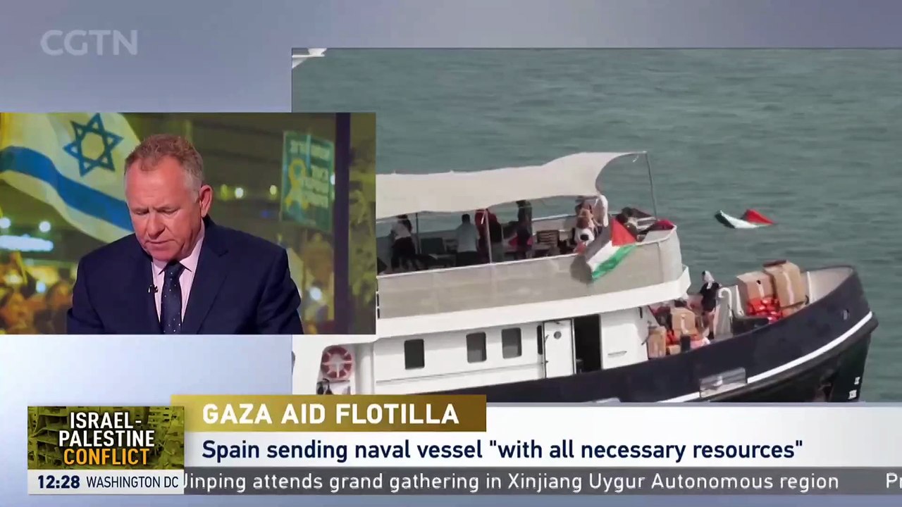 Yusuf Omar on Surviving Gaza Flotilla Drone Att...
