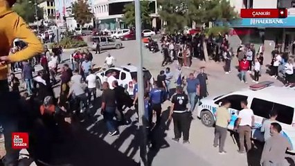 Çankırı’da husumetli aileler arasında bıçaklı, sopalı kavga