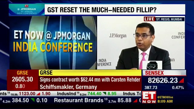 JPMorgan India Conference 'India Trading At Discount To Global S&P Valuations' Sanjay Mookim