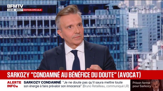 Nicolas Sarkozy condamné: On se bat , affirme maître Christophe Ingrain, l'avocat de l'ancien chef de l'État