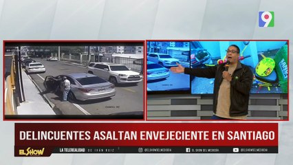 Delincuentes asaltan a anciano en Santiago   | El Show del Mediodía