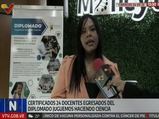 Caracas | Educadores certificados en Diplomado "Juguemos Haciendo Ciencia”