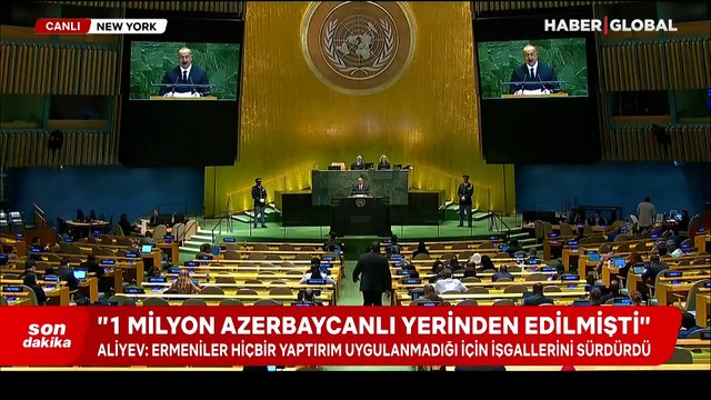 Azerbaycan Cumhurbaşkanı Aliyev: Azerbaycan tarihinde yeni çağ başladı