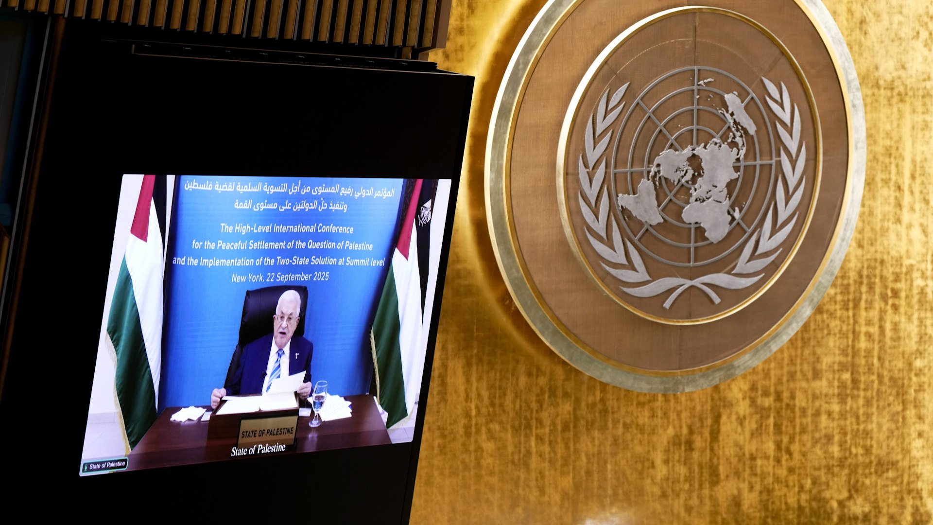 El presidente de Palestina afirma que el territorio "les pertenece": "Resurgiremos de los escombros"