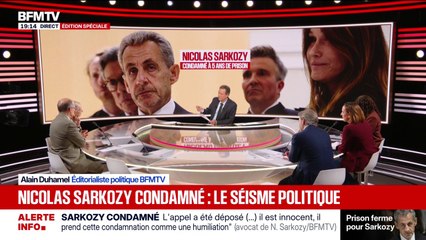 Pour son avocat, Nicolas Sarkozy "a été exemplaire car le tribunal a reconnu qu'il n'y avait pas eu de financement de la campagne par la Libye"