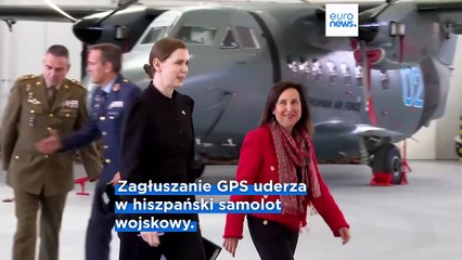 Samolot hiszpańskiej minister obrony uderzony przez "zakłócenie" GPS nad rosyjską enklawą
