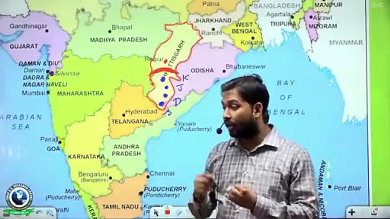 06--Map Class 2( Chhattisgarh )