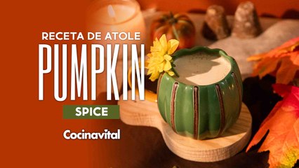 Receta de atole de pumpkin spice ¡En 3 pasos!