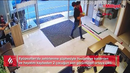 Hastaneye kaldırılan 2 kardeş hayatını kaybetti! Son görüntüleri ortaya çıktı