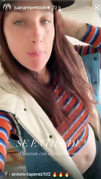 Juana Repetto expuso el engorroso problema que está padeciendo durante el embarazo