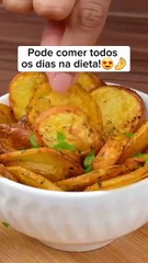 Chips de Batata na Air FryerCrocante