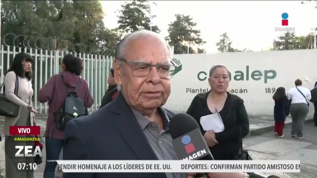 Reanudan las actividades escolares en el CONALEP de Coyoacán tras pelea