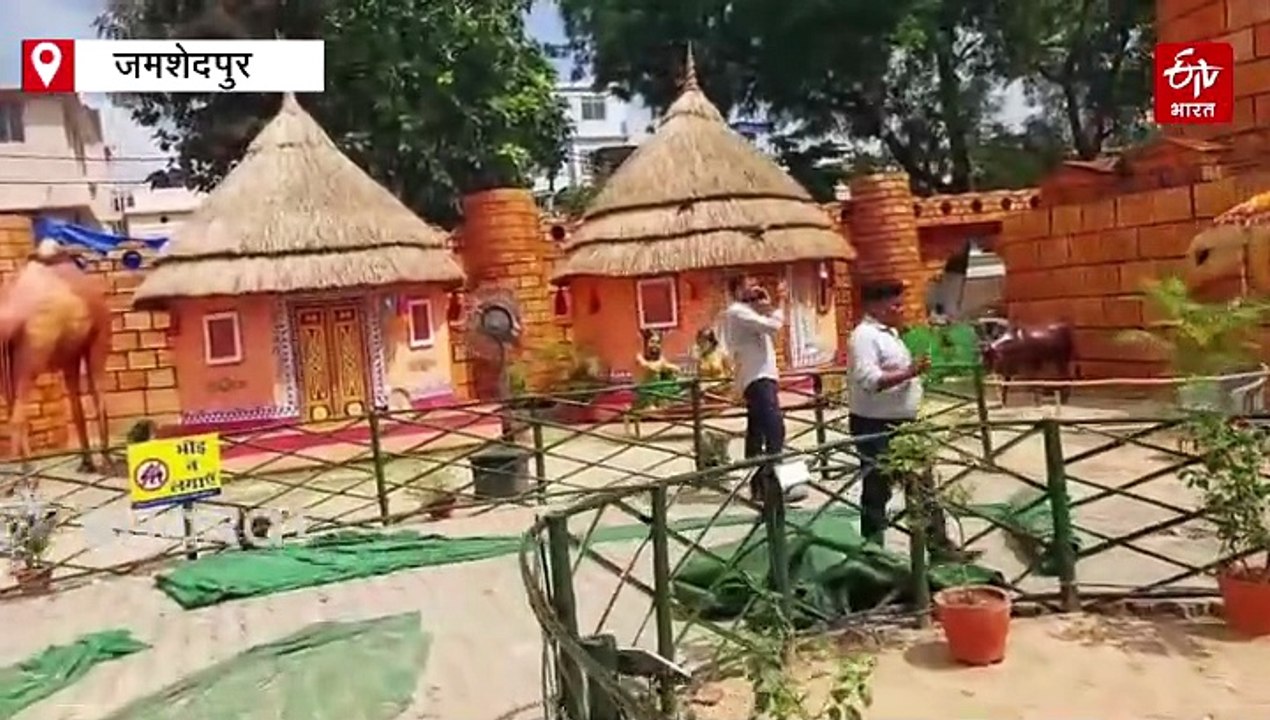दुर्गा पूजा 2025: उदयपुर पैलेस की थीम पर यहां बना पूजा पंडाल, हर तरफ दिखेगी राजस्थानी झलक