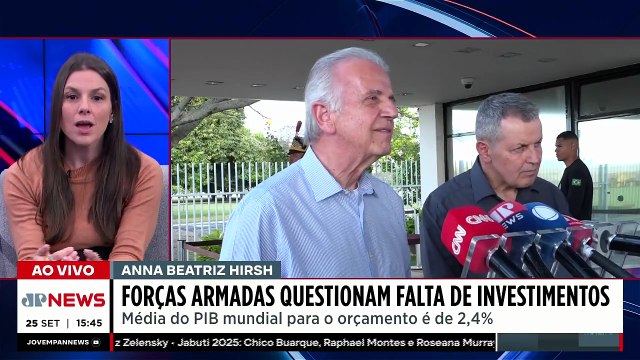 Forças Armadas questionam governo sobre falta de investimento na Defesa | TEMPO REAL