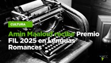 Amin Maalouf recibe Premio FIL 2025 en Lenguas Romances