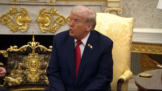 Trump culpa a la izquierda radical del repunte de violencia en Estados Unidos