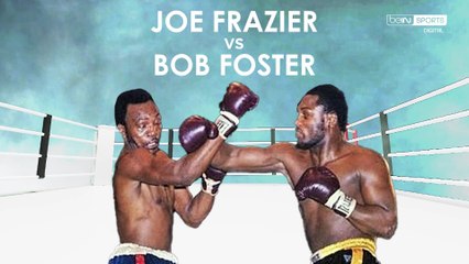 Frazier knocks out with fury. Bob Foster tried... but he didn't see it coming | Joe Frazier vs Bob Foster | The best K.O.s in the history of boxing