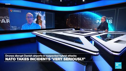 'This is very much part of Russian tactics', expert says as new drone flights disrupt airports in Denmark