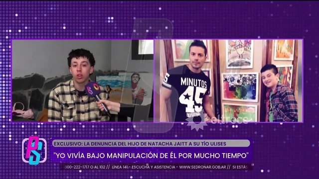 Valentino, hijo de Natacha Jaitt, contó el calvario que sufrió con Ulises y lo denunció por violencia familiar