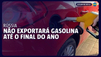 Rússia não exportará gasolina até o final do ano devido à escassez e ataques ucranianos