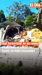 ¡Qué Barbaridad! Se derrumba edificación en sector de Sosúa; no hubo lesionados