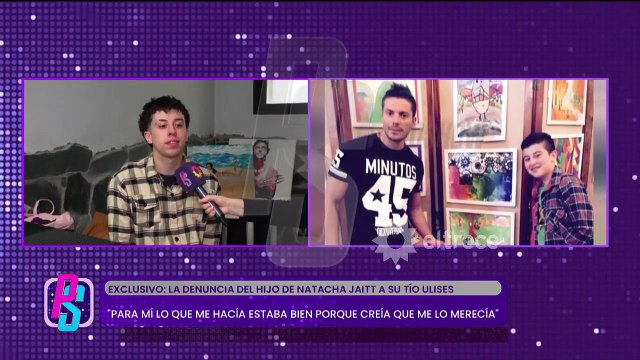 Valentino, hijo de Natacha Jaitt, denunció a Ulises por violencia familiar y contó el calvario que vivió segunda parte