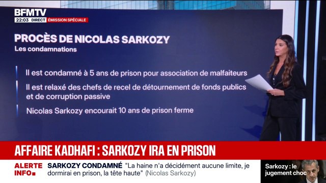Condamnation de Nicolas Sarkozy: le résumé de l'affaire Khadafi