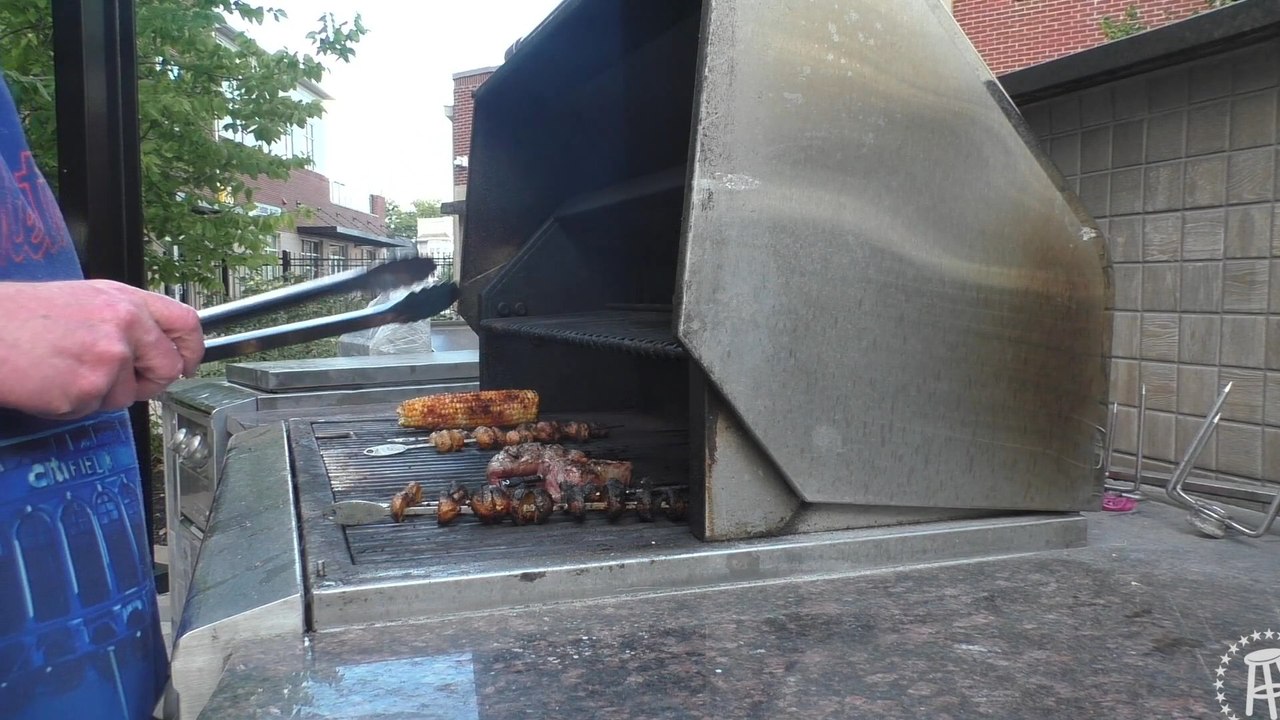 Tank Cooks Grilled Filet Mignon