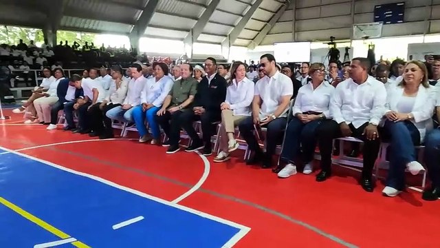 Ministro Paliza encabeza inauguración del Sistema 911 y Centro de Superación Comunitaria en Pedernales