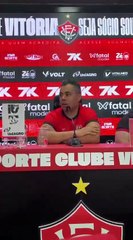 Jair Ventura evita apontar culpados por mal momento do Vitória no Brasileirão Série A: “A gente não vai caçar vilão”