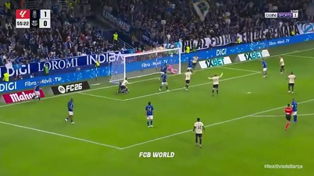 Gol de Eric García ante el Real Oviedo de Salomón Rondón