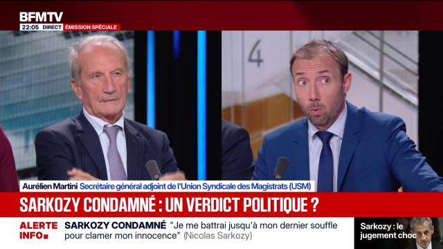 Condamnation de Nicolas Sarkozy: Ce qui me heurte, c'est qu'on mette en cause l'institution judiciaire , dénonce Aurélien Martini, secrétaire général adjoint de l'Union Syndicale des Magistrats