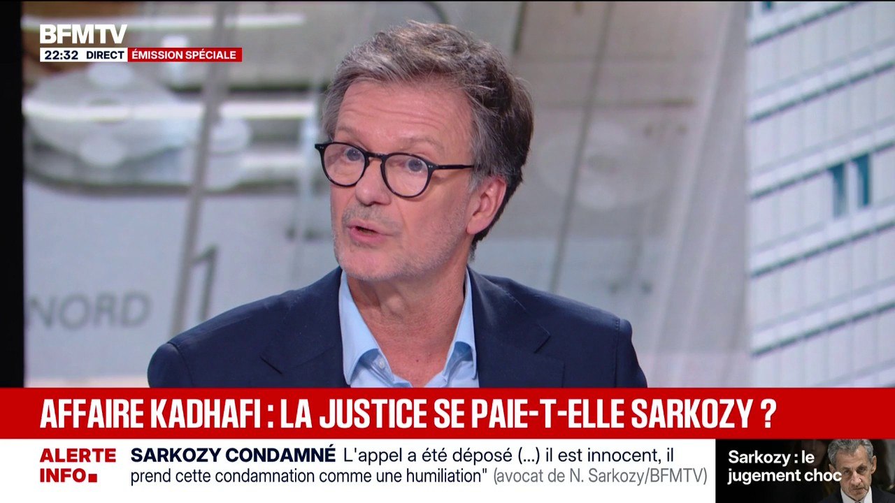 Condamnation de Nicolas Sarkozy: "Je refuse de poser le postulat que la justice serait politisée", indique Christian Saint-Palais, avocat pénaliste