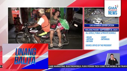 83 na pamilya sa Brgy. Roxas District, lumikas na bago pa man manalasa ang Bagyong Opong | Unang Balita