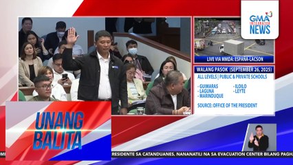 Nagpakilalang dating security detail ni Rep. Zaldy Co, idinetalye ang paghatid umano niya ng milyon-milyong piso sa mga bahay nina Co at Rep. Romualdez | Unang Balita