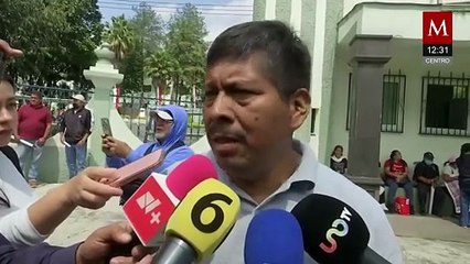 Familiares de los 43 de Ayotzinapa protestan en el Campo Militar 1 en CdMx
